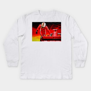 Vettel - The Years In Red Kids Long Sleeve T-Shirt